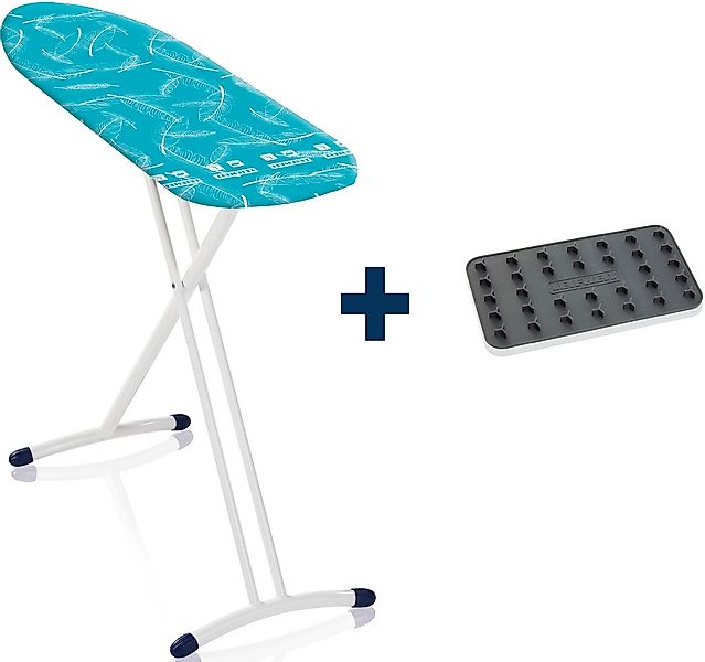 Leifheit Bügelbrett "AirBoard L Solid Shoulder" Bügelfläche 130 cmx30 cm Ma günstig online kaufen