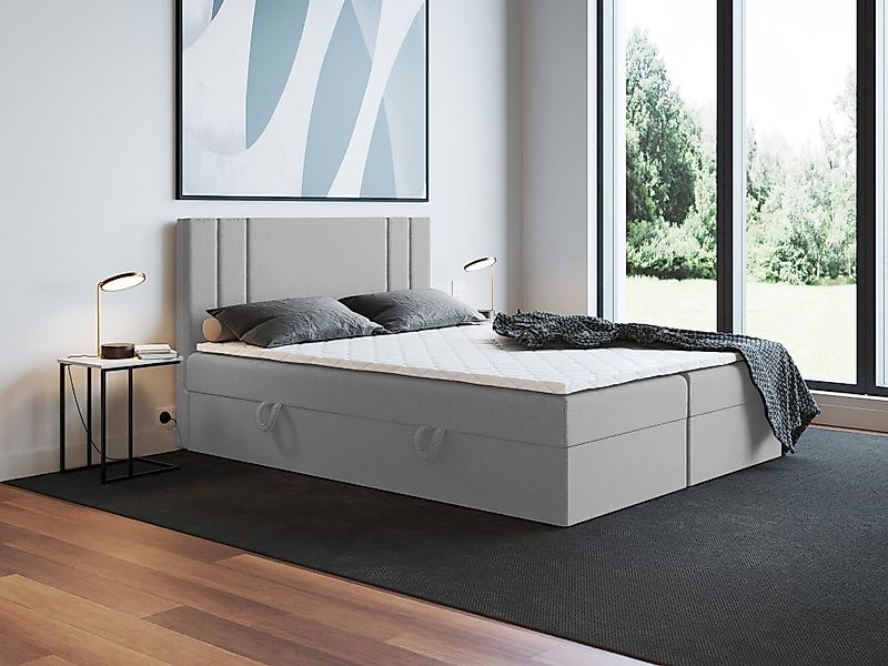 Godre Boxspringbett mit Bettkasten Nardo 160x190 günstig online kaufen
