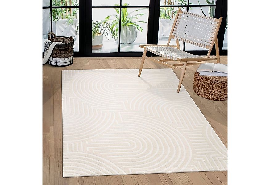 Paco Home Teppich Luzern 654, rechteckig, Höhe: 13 mm, Kurzflor, Uni Farben günstig online kaufen