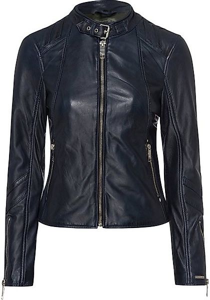 Maze Lederjacke mit Fast-forward-Applikationen günstig online kaufen