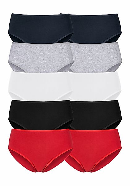 petite fleur Hüftslip (10er-Pack) aus elastischer günstig online kaufen