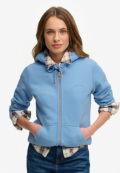 Superdry Kapuzensweatjacke Essential Logo Ziphood Hb Mit Logostickerei günstig online kaufen