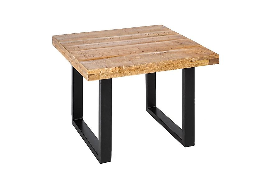 riess-ambiente Couchtisch IRON CRAFT 60cm natur / schwarz, Wohnzimmer · Mas günstig online kaufen