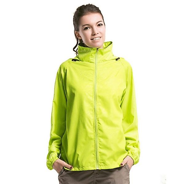 YRIIOMO Sommerjacke Ultraleichte und funktionale Outdoor Windjacke mit 3D S günstig online kaufen