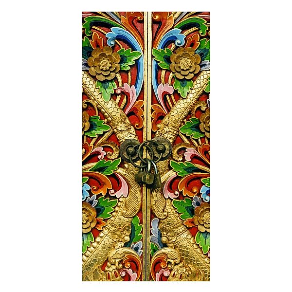 Magnettafel Muster & Textur - Hochformat 1:2 Golden Gate günstig online kaufen