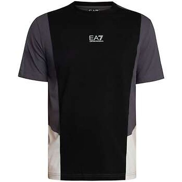 Emporio Armani EA7  T-Shirt Zentrales Logo T-Shirt günstig online kaufen