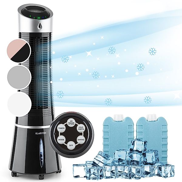 Klarstein Ventilatorkombigerät Skyscraper Ice 4-in-1 Luftkühler, günstig online kaufen