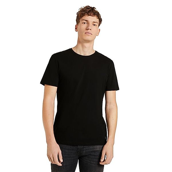 Tom Tailor 1024052 Kurzärmeliges T-shirt M Black günstig online kaufen