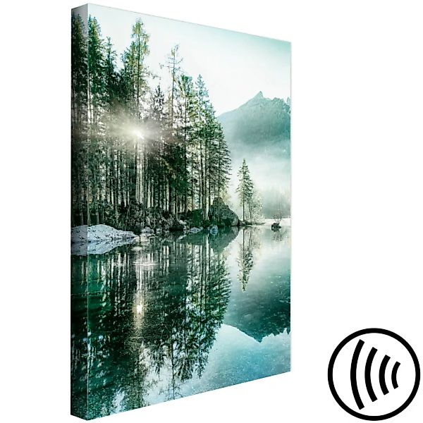 Wandbild Morning Lake (1 Part) Vertical XXL günstig online kaufen