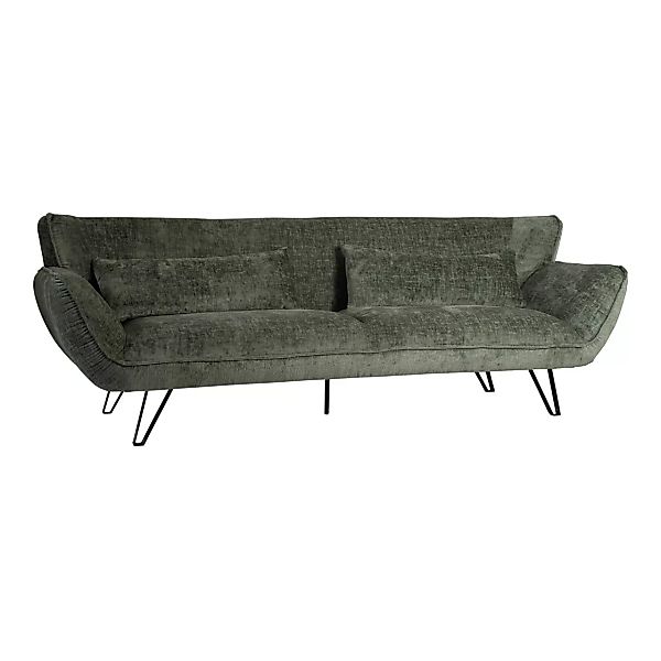 Samt Dutch Design Sofa Couch Petrol Loft Stil günstig online kaufen