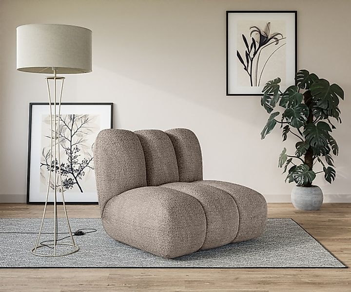 LeGer Home by Lena Gercke Sessel »Priya Loungesessel, moderne Steppung, auc günstig online kaufen