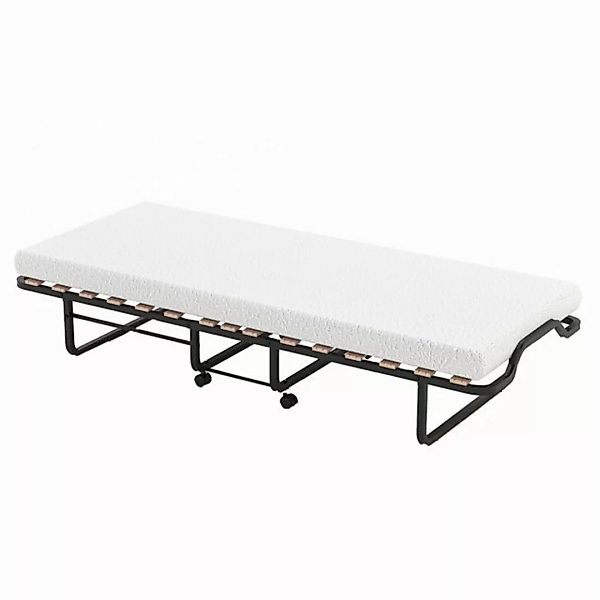 KOMFOTTEU Gästebett Klappbett 80×200cm, weiß günstig online kaufen