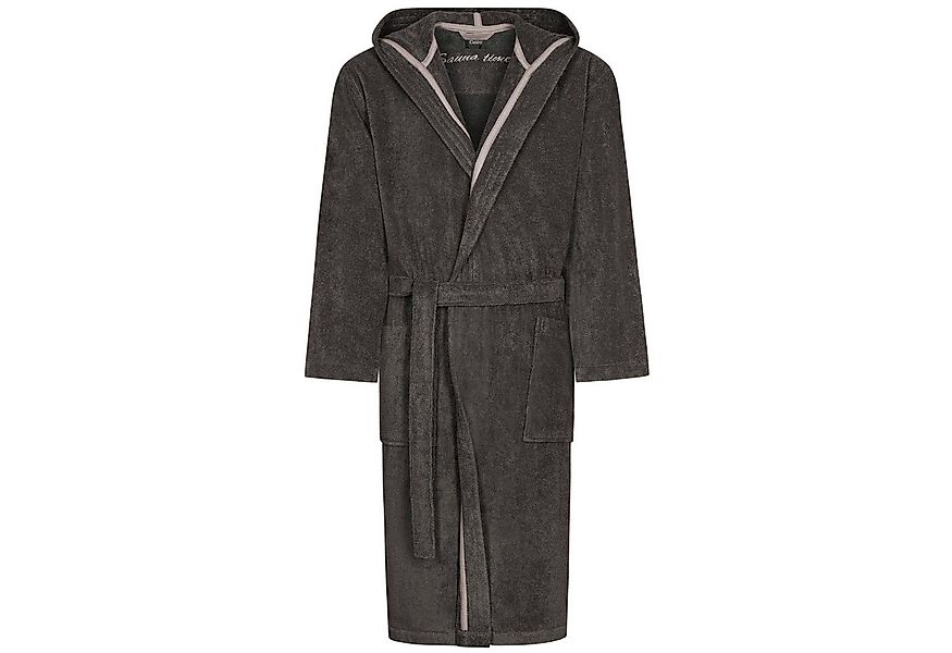 Cawö Home Herrenbademantel Sauna Time 833 Kapuze Frottier, Kapuze, 100% Bau günstig online kaufen
