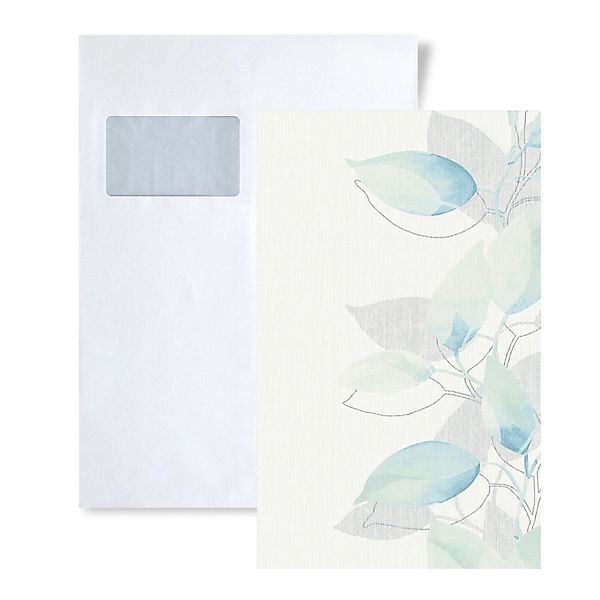 PROFHOME 1 MUSTERSTÜCK S-378151-GU DIN A4 MUSTER der Floral Tapete günstig online kaufen