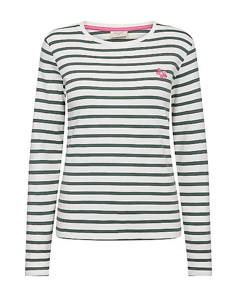 FREEQUENT Langarmshirt FQFAMILA-TEE im Streifen-Design günstig online kaufen