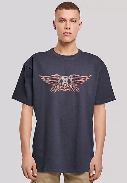 F4NT4STIC T-Shirt "Aerosmith Rock Band Logo", Premium Qualität, Rock-Musik, günstig online kaufen