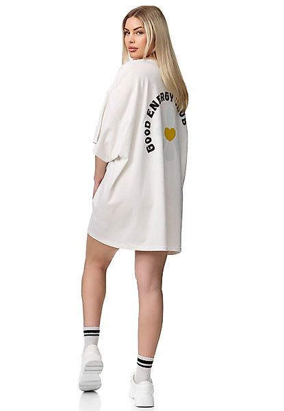 Worldclassca T-Shirt Worldclassca Oversized Print ENERGY T-Shirt lang Tee S günstig online kaufen