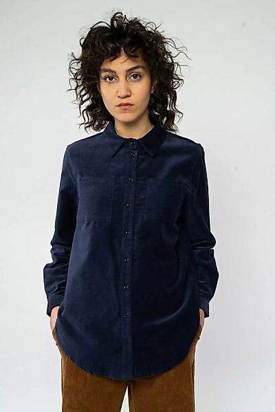Amaira Velvet Shirt aus Bio Baumwolle günstig online kaufen