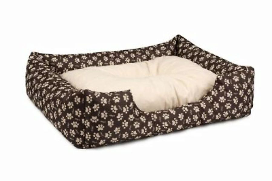 BedDog Hundebett MIMI mit Rand, Kissen zum rausnehmen L braun günstig online kaufen