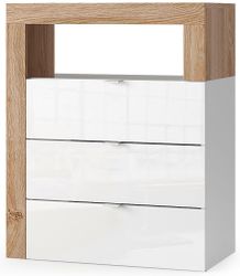 welltime Unterschrank "Hamburg Höhe 78 cm, Breite 64 cm, Badkommode mit 3 S günstig online kaufen