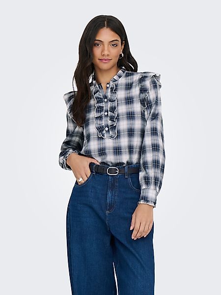 ONLY Langarmbluse ONLFIGA L/S FLOUNCE TOP günstig online kaufen