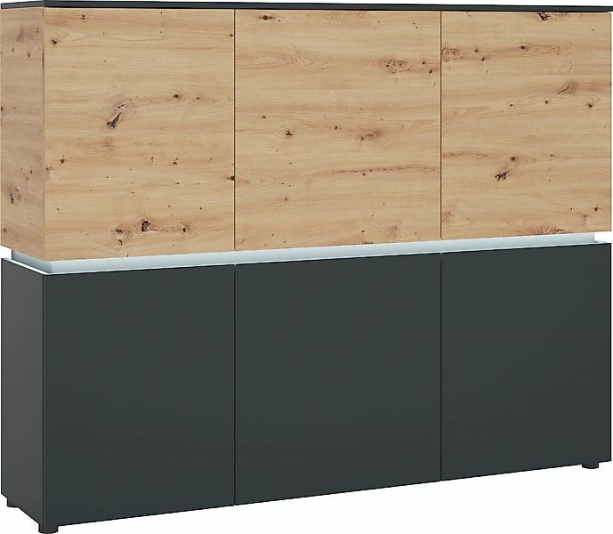 Home affaire Highboard "Luci" Breite 165,5 cm günstig online kaufen