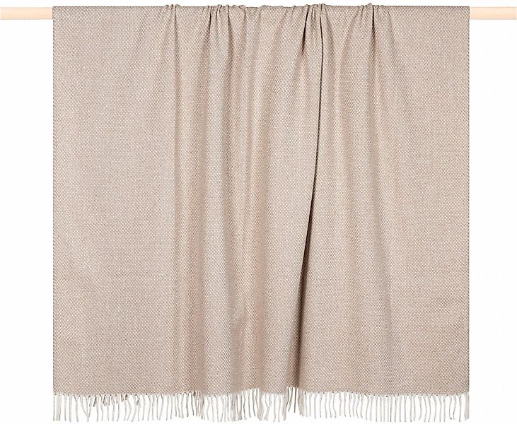 PAD Wohndecke "CIRCLE" Made in Europe, Uni Farben, mit Fransen, 150x200 cm günstig online kaufen