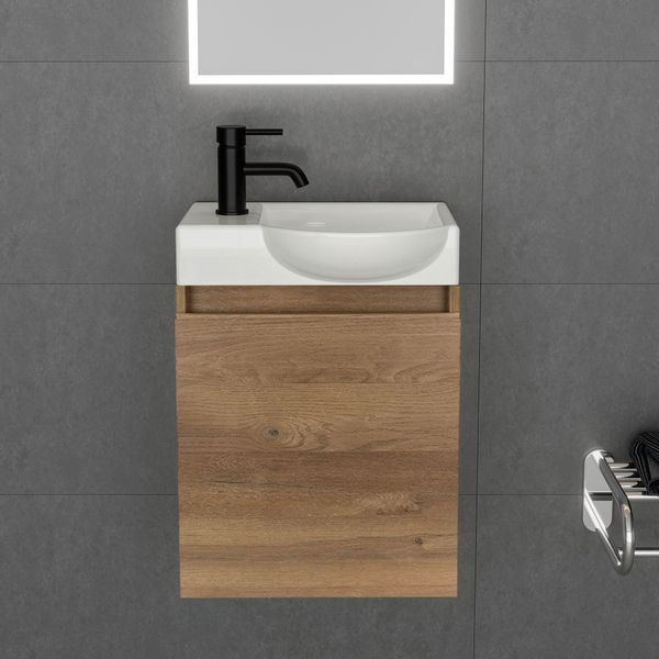 Alpenberger Badmöbel-Set Waschbecken mit Unterschrank und günstig online kaufen