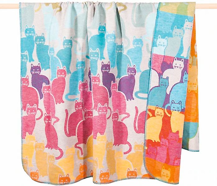 PAD Wohndecke »CATS«, Made in Europe günstig online kaufen