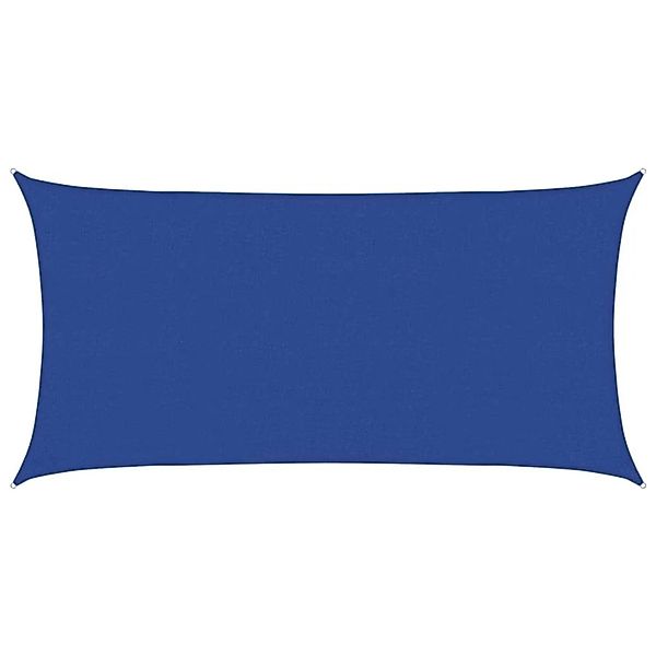 vidaXL Sonnensegel 160 g/m² Rechteckig Blau 2,5x5 m HDPE 311511 günstig online kaufen