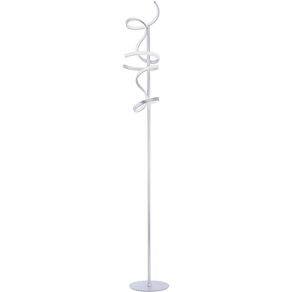 JUST LIGHT LED Stehlampe »CURLS«, 2 flammig, Leuchtmittel LED-Board   LED f günstig online kaufen