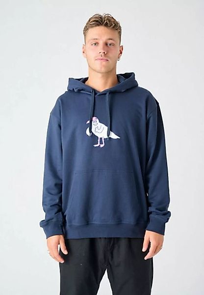 Cleptomanicx Kapuzensweatshirt Gull Cap in lockerem Schnitt günstig online kaufen