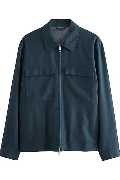 Next Hemdjacke Hemdjacke aus Baumwoll-Leinen-Mischung (1-St) günstig online kaufen