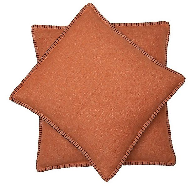 DAVID FUSSENEGGER Kissenbezug Kissenhülle Sylt 'Uni', Flanell günstig online kaufen