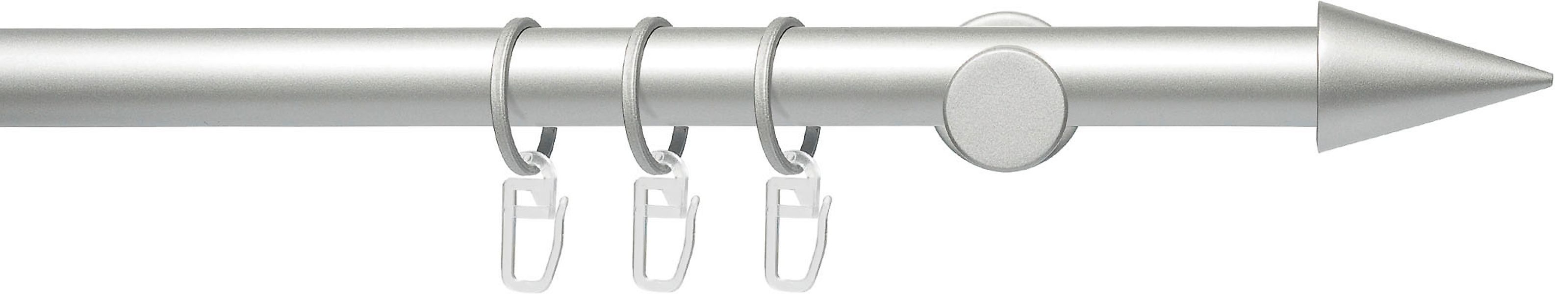 Liedeco Gardinenstange »Fertigstilgarnitur 20 mm Power Spitze« Ø 2 mm 1 läu günstig online kaufen