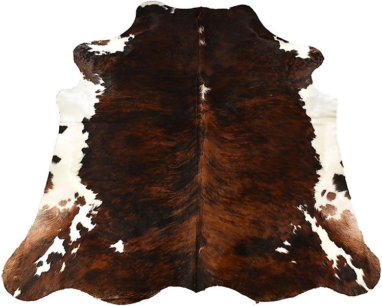 KUHFELL online & NOMAD Fellteppich KUHFELL RINDER FELL TEPPICH BRAUN WEISS günstig online kaufen