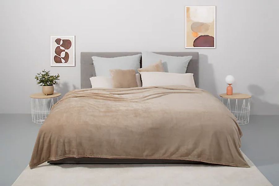 OTTO home Tagesdecke »Desner3«, mit Cashmere-Touch, viele Farben erhältlich günstig online kaufen