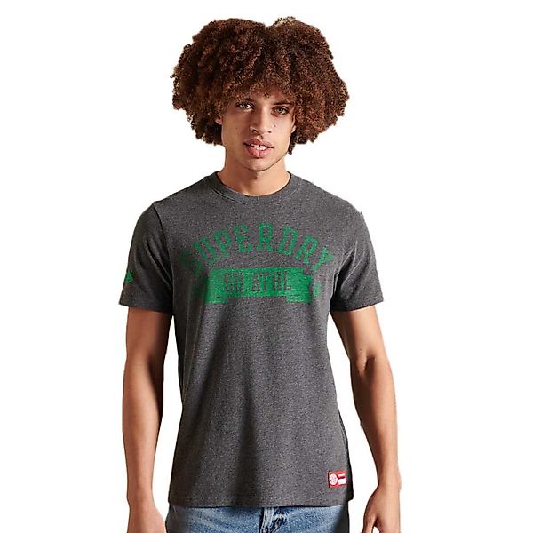 Superdry Track & Field Kurzärmeliges T-shirt 2XL Charcoal Marl günstig online kaufen