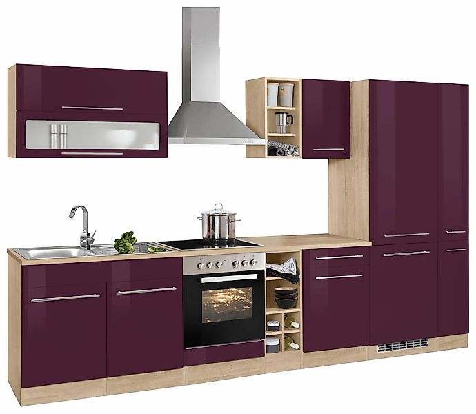 KOCHSTATION Küchenzeile "KS-Eton" ohne E-Geräte, Breite 330 cm günstig online kaufen