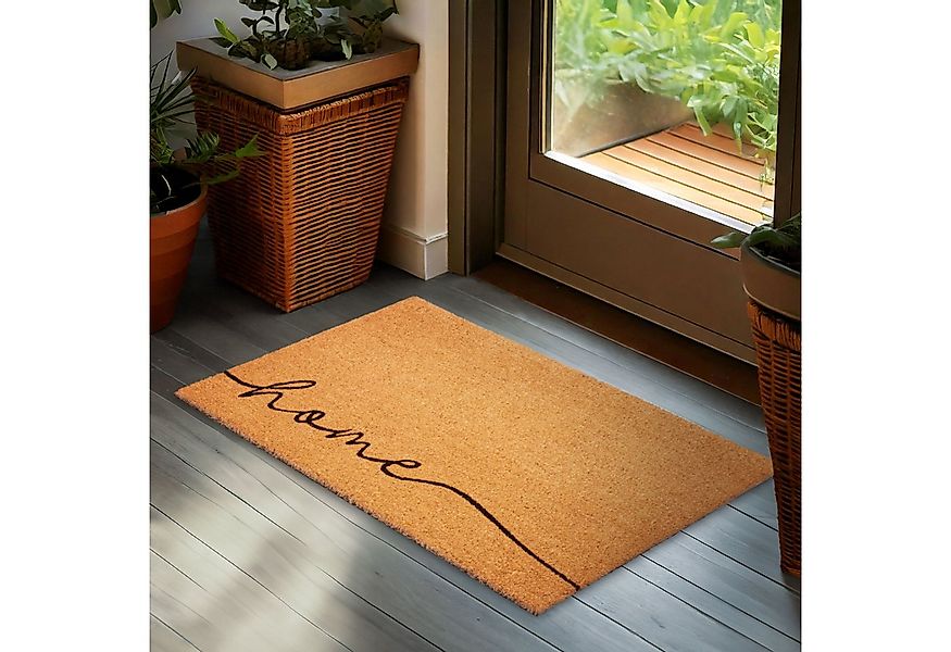 BRUBAKER Fußmatte Home - 45 x 75 cm Schmutzfangmatte für dein Zuhause - Bra günstig online kaufen