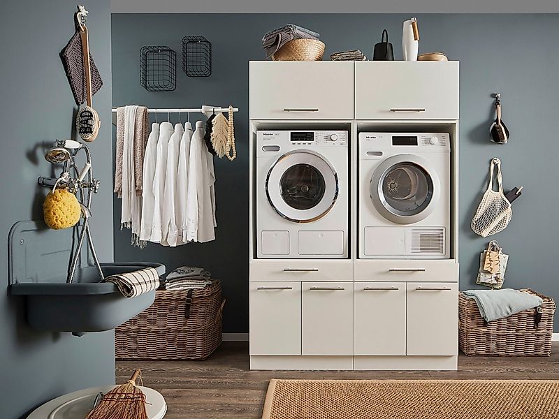 freiraum Waschmaschinenumbauschrank LAUNDREEZY in weiß - günstig online kaufen