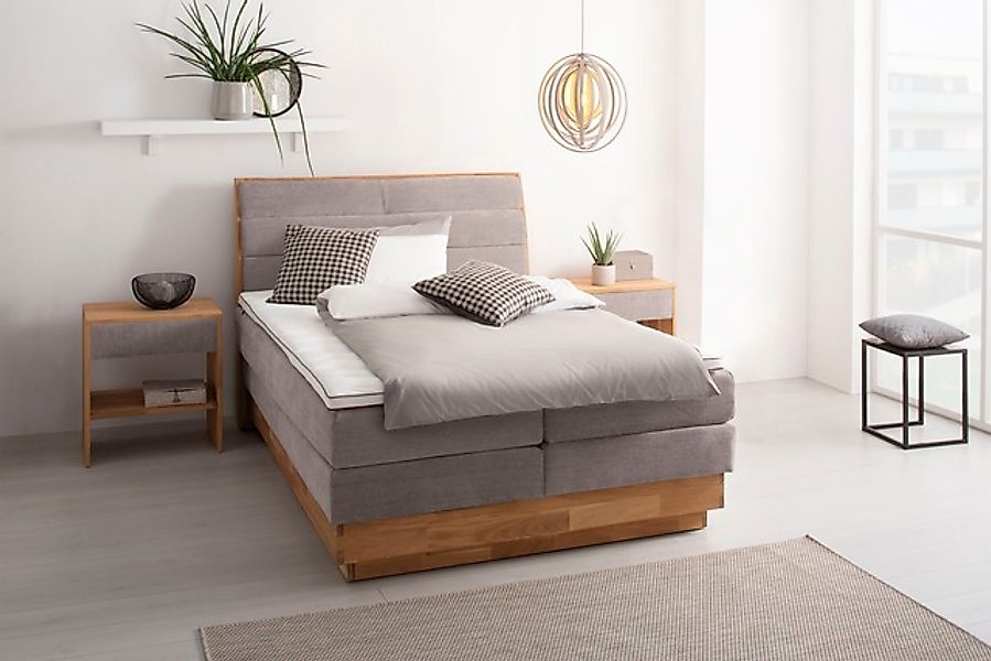OTTO products Boxspringbett »JENNA in verschiedenen Farben und Breiten erhä günstig online kaufen