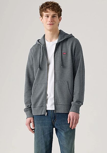 Levis Kapuzensweatjacke "NEW ORIGINAL ZIP UP" mit Logo-Stickerei und Kängur günstig online kaufen