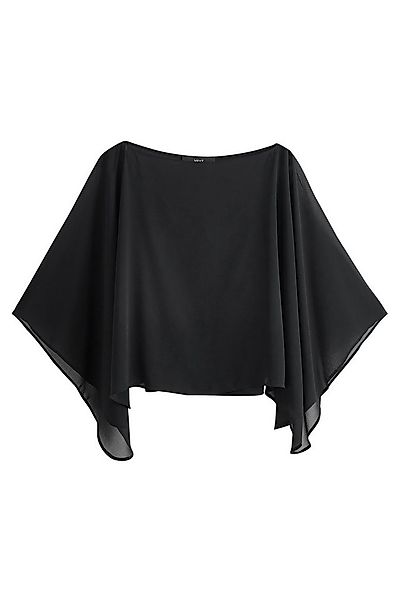 Next Blusenshirt Oberteil mit transparenter Lage und Cape-Ärmeln (2-tlg) günstig online kaufen