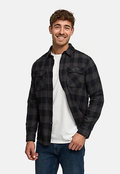 Indicode Langarmhemd Herren INBakula Langarmhemd im Karo-Design Lässiges La günstig online kaufen