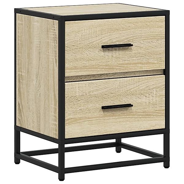 vidaXL Nachttisch Sonoma-Eiche 40x31x50 cm Holzwerkstoff 848676 günstig online kaufen