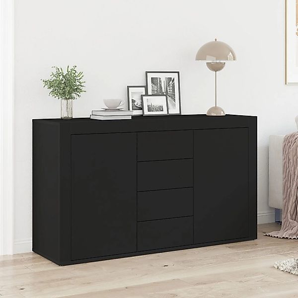 Nettlife Sideboard Weiß Holz 120 x günstig online kaufen