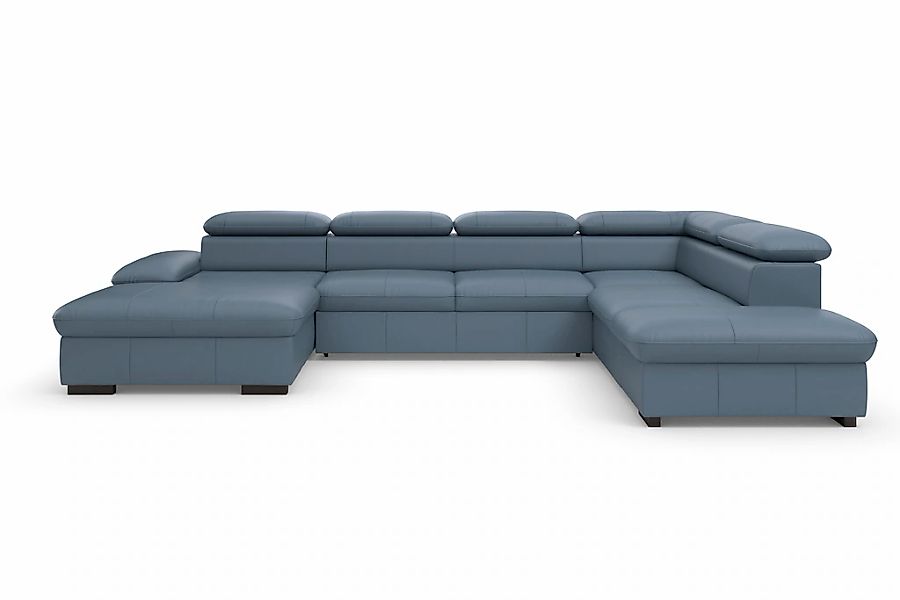 Home affaire Wohnlandschaft »Alberto U-Form« mit Kopfteilverstellung, wahlw günstig online kaufen