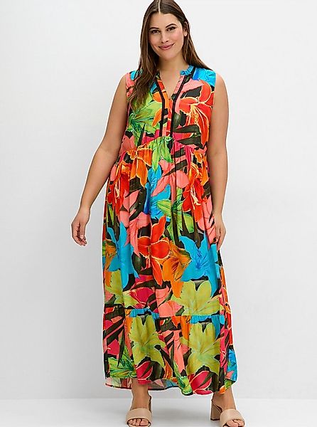 Sheego Etuikleid Maxikleid Ärmellos günstig online kaufen