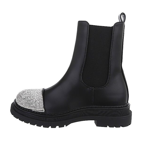 Ital-Design Damen Freizeit Plateaustiefelette (84989743) Blockabsatz günstig online kaufen